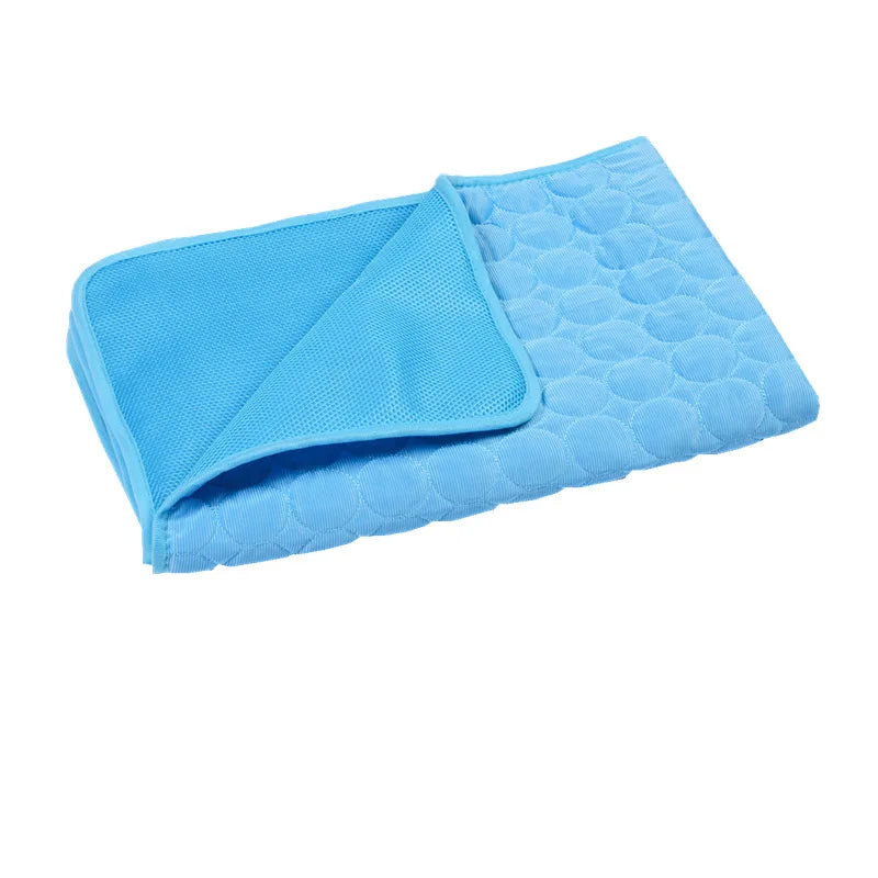 Pet Cooling Mat — Breathable Summer Pad for Dogs & Cats | Small to XXL | Sofa, Car & Home Use