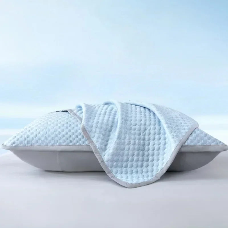 Cooling Pillowcase — Ice Silk Feel, Breathable & Washable Summer Pillow Cover | 48 × 74cm