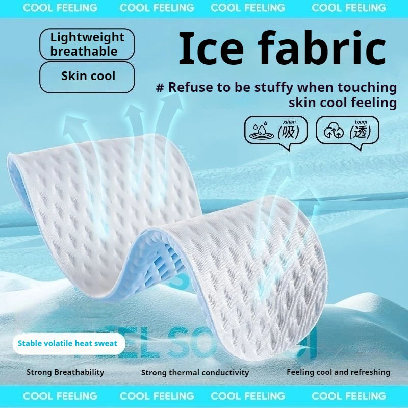 Cooling Mesh Insoles — Breathable, Shock Absorbing & Odour Control | Memory Foam Support | Sizes UK 2-12; EU 35–46 | Unisex
