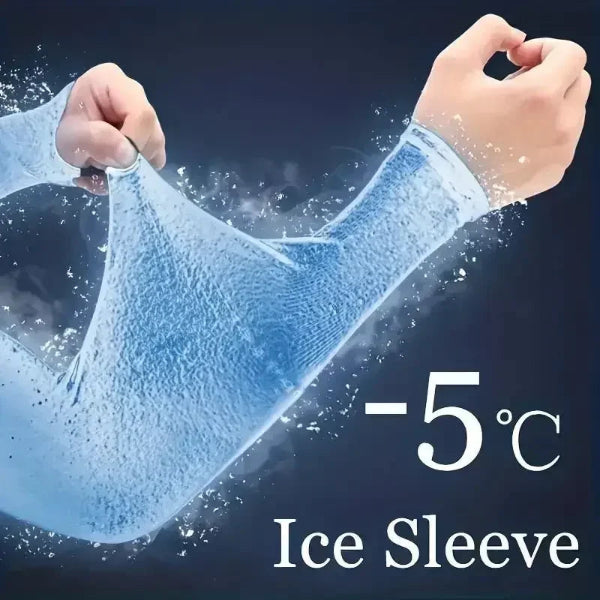 Cooling Arm Sleeves — UPF 50+ Sun Protection Ice Silk Cover for Cycling, Golf & Outdoor Sports